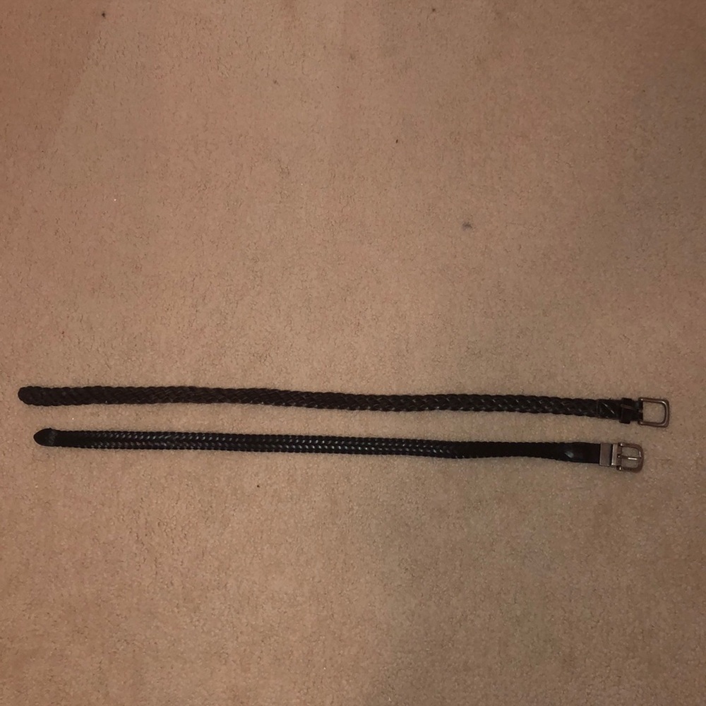 2 Braided Belts